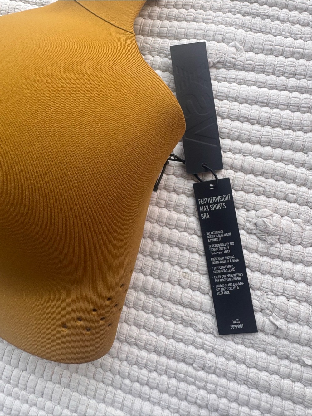 Victoria’s Secret VSX Featherweight Max Sports Bra 34DD NWT High Support - Picture 3 of 7